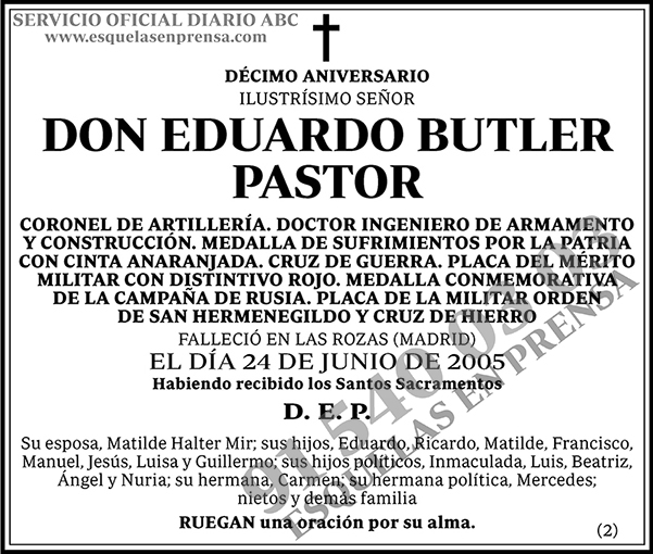 Eduardo Butler Pastor